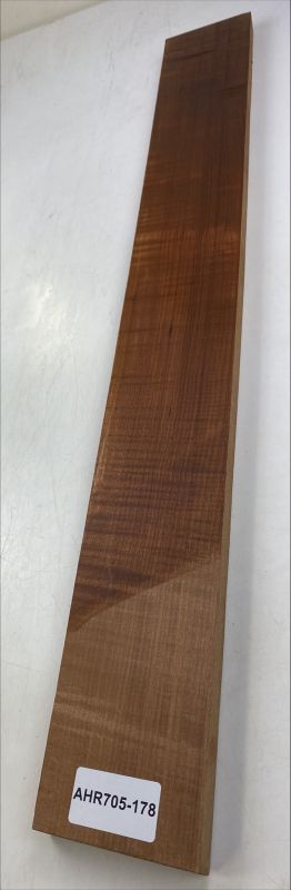 Neck Sycamore / European Maple, curly, Choco, 900x107x25mm, Unique Piece #178